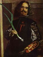 Diego Velázquez malujący pornografię