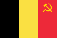 Flaga Belgii sierp i mlot.svg