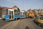 Wrocławski tramwaj w naturalnym środowisku
