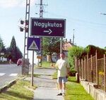 Typowa nazwa miejscowości na Węgrzech